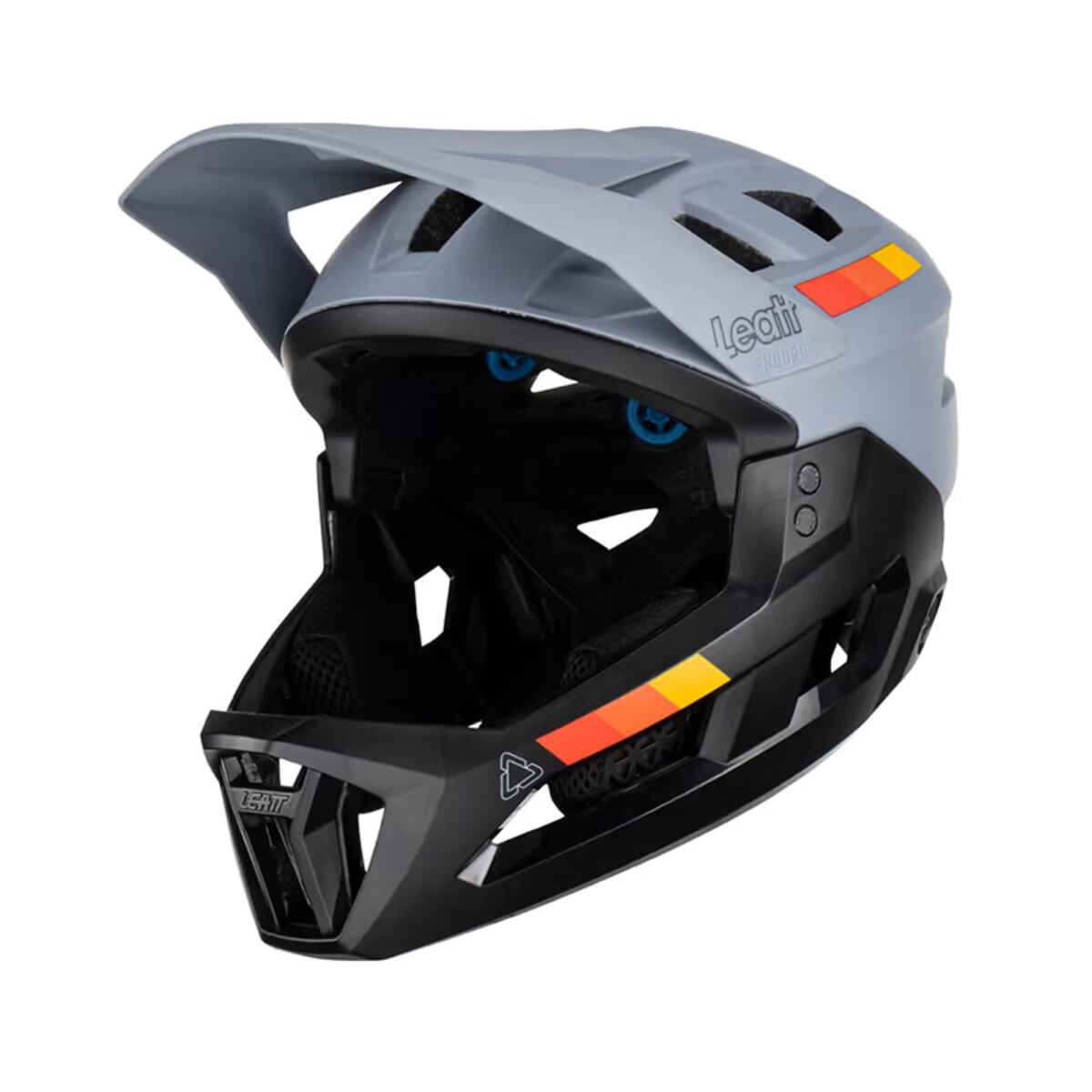 Leatt 1024120731 casco integrale mtb enduro 20 con mentoniera removib