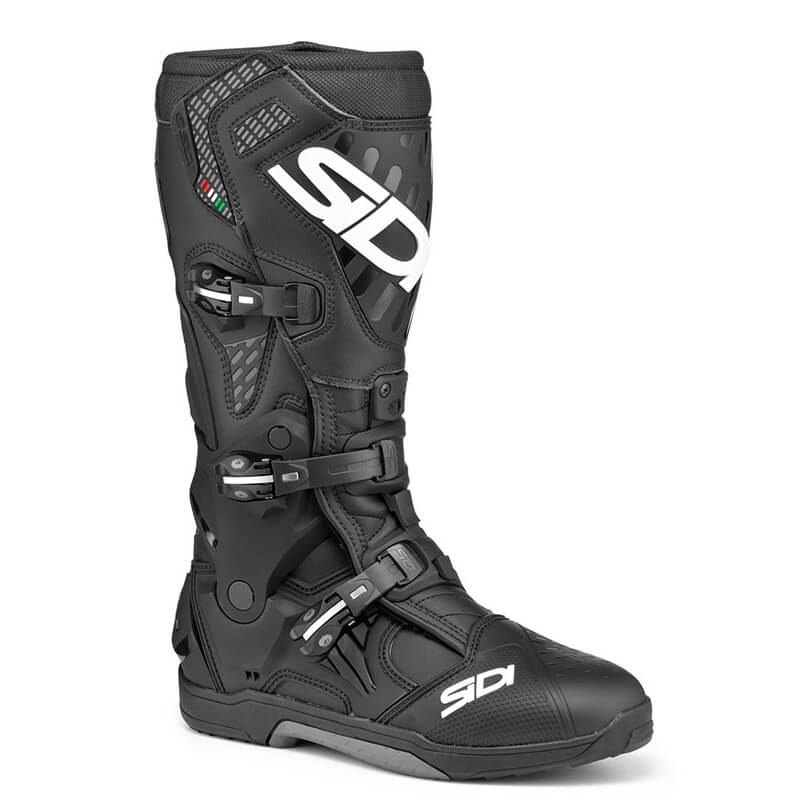 STIVALI SIDI CROSSFIRE CON SNODO ARANCIO NERO MOTO CROSS ENDURO OFFROAD  PUNTALE